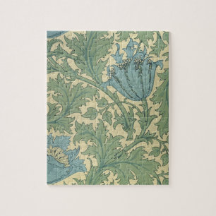 'Anemone' design (textile) Jigsaw Puzzle