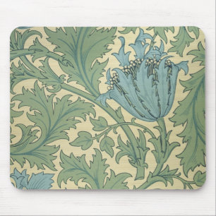 'Anemone' design (textile) Mouse Pad