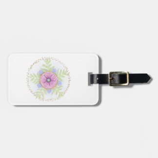 Anemone, Endive Flowers, Wormwood and Almonds Luggage Tag