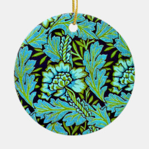 Anemone pattern by William Morris,  Ceramic Ornament