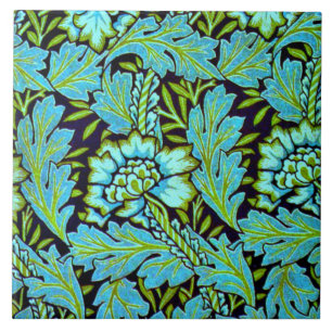 Anemone pattern by William Morris, Ceramic Tile