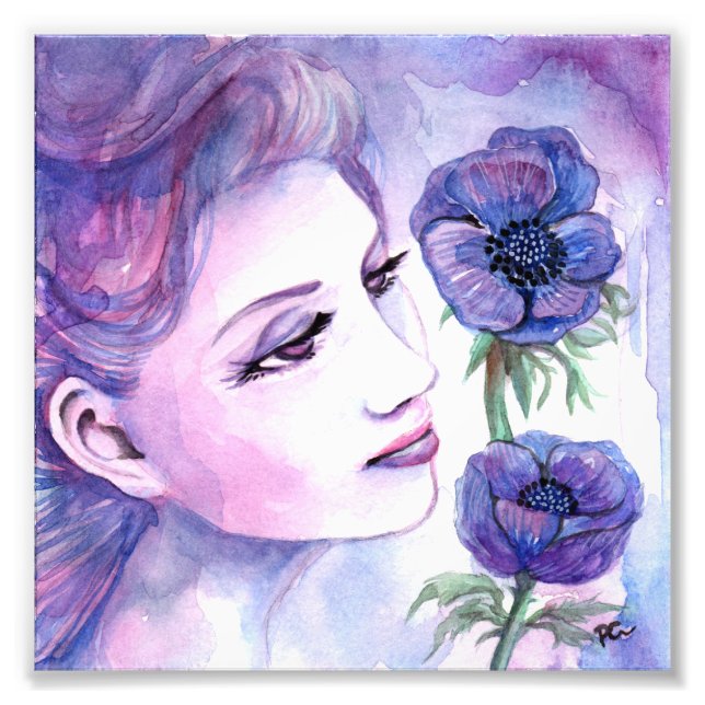 Anemone Photo Print (Front)