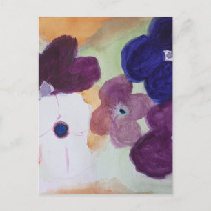 Anemone Spring Flowers Postcard