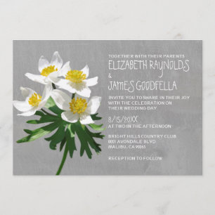 Anemone Wedding Invitations