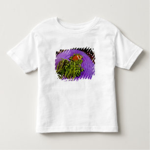 Anemonefish and large anemone toddler T-Shirt