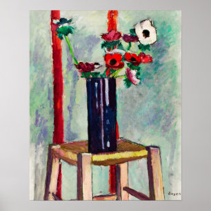 Anemones (1910–1912) Henry Lyman Sayen Poster