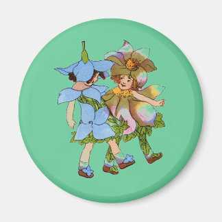 Anemones and Bluets Magnet