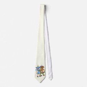 Anemones and Bluets Tie