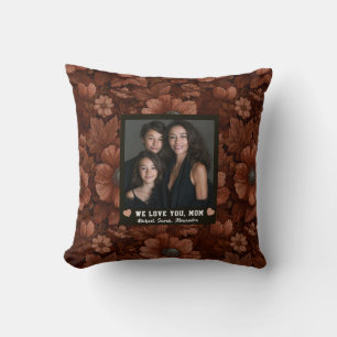 Anemones Bouquet Best Mum In Law Room Decor Retro Cushion
