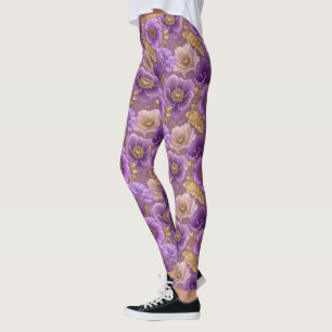Anemones Flower Active Wear Anemones Themed Gift   Leggings