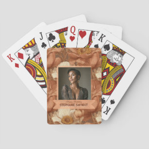 Anemones Inspired 60Th Birthday Beautiful Playing Cards