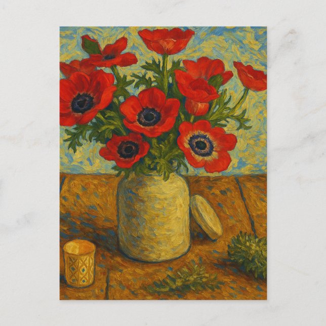 Anemones Postcard (Front)
