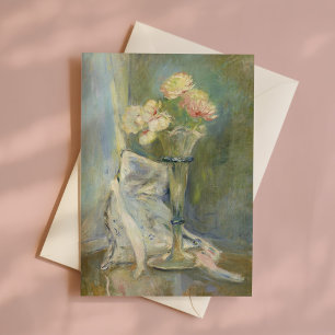 Anémones Roses Berthe Morisot Card