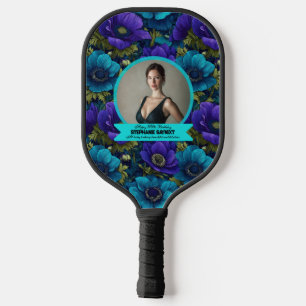 Anemones Theme 21St Birthday Present Pickleball Paddle