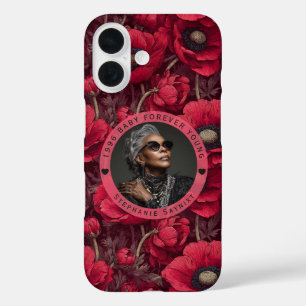 Anemones Theme Surprise Birthday Gifts For Mother iPhone 16 Case