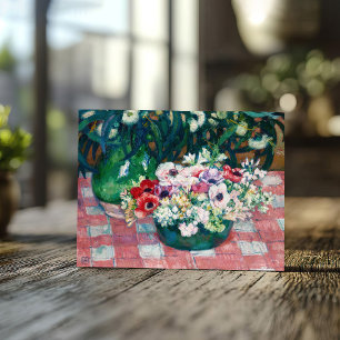 Anémones Theo van Rysselberghe Postcard