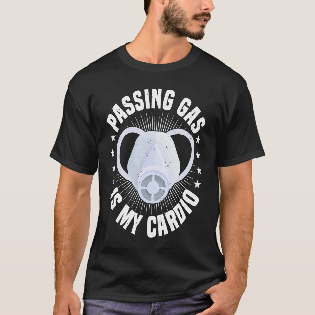 Anesthesia Nurse Passing Gas Is My Cardio CRNA Ane T-Shirt (Front)