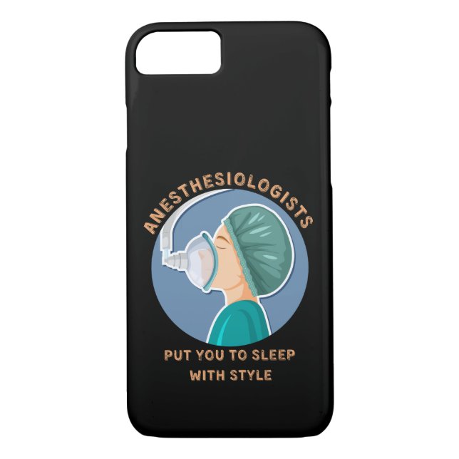 Anesthesiologists put you to sleep with style Case-Mate iPhone case (Back)