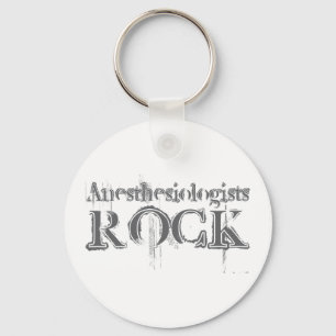 Anesthesiologists Rock Key Ring