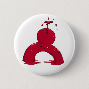 Aneurism 6 Cm Round Badge