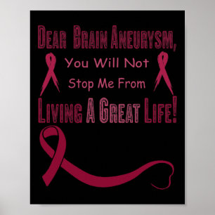 Aneurysm Awareness 7 Poster