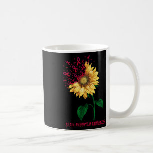 Aneurysm Awareness Sunflower Coffee Mug