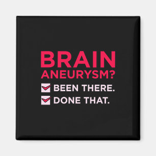 Aneurysm Been There Awareness Month Support Graphi Magnet