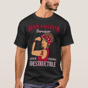 Aneurysm Survivor Awareness Month Supporter Graphi T-Shirt