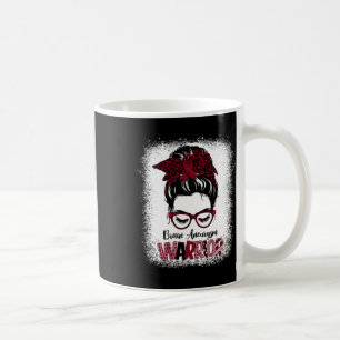 Aneurysm Warrior Month Burgundy Ribbon Coffee Mug