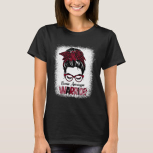 Aneurysm Warrior Month Burgundy Ribbon T-Shirt