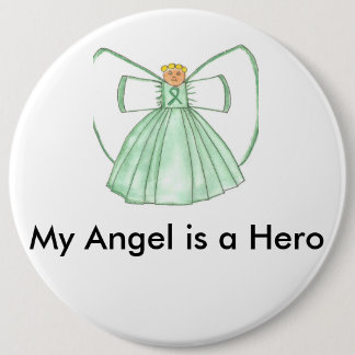 angel1 6 cm round badge