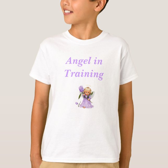 angel_1002_wwg, Angel in Training T-Shirt (Front)