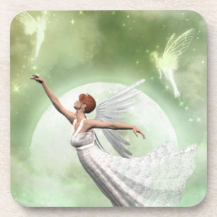 Angel 1 - Among Friends Cork Coasters