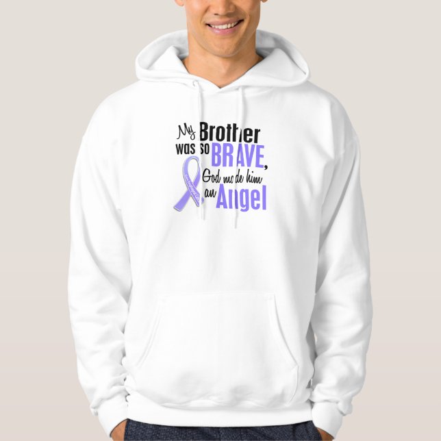 Angel 1 Brother Oesophageal Cancer Hoodie (Front)