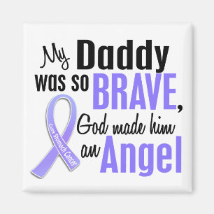 Angel 1 Daddy Stomach Cancer Magnet
