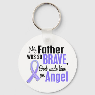 Angel 1 Father Oesophageal Cancer Key Ring