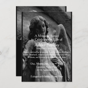 Angel 1 Memorial Service Funeral Announcement