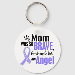 Angel 1 Mum Oesophageal Cancer Key Ring