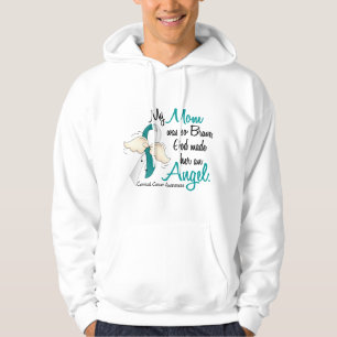Angel 2 Cervical Cancer Mum Hoodie