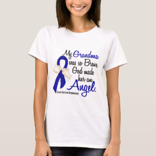 Angel 2 Grandma Colon Cancer T-Shirt