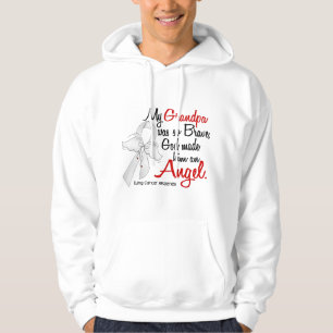 Angel 2 Grandpa Lung Cancer Hoodie