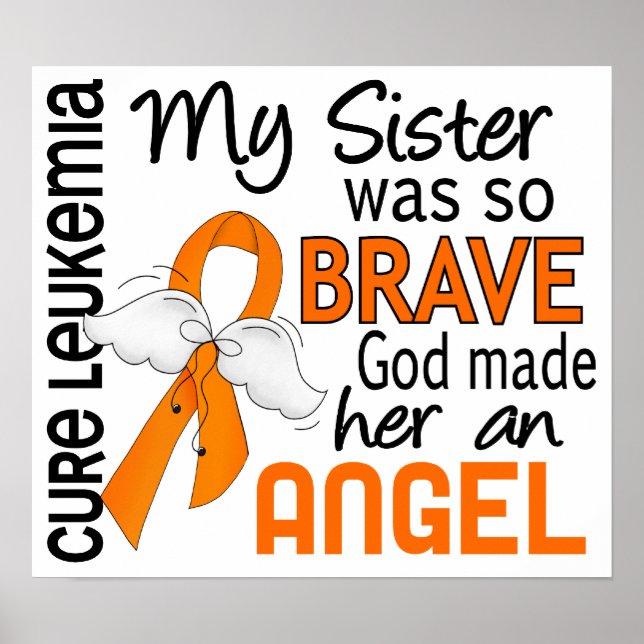 Angel 2 Sister Leukaemia Poster (Front)