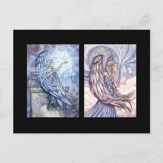 Angel ACEO Card by Molly Harrison (Front)