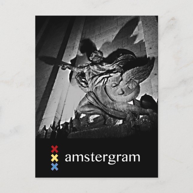 Angel Amstergram Postcard (Front)