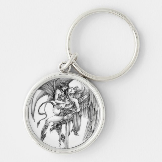 Angel and demon key ring (Front)