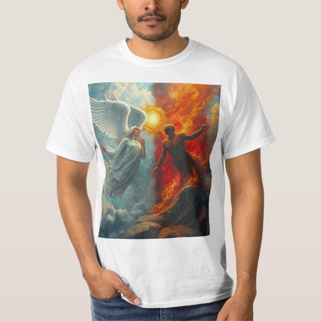 ANGEL AND DEVIL T-Shirt (Front)