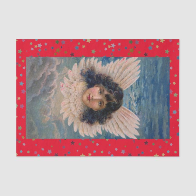 ANGEL AND STARS TISSUE PAPER (Front)