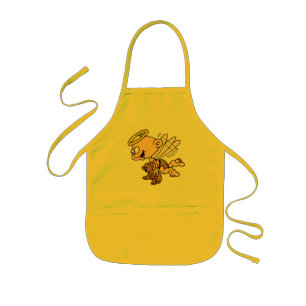Angel and Teddy Bear Kids Apron