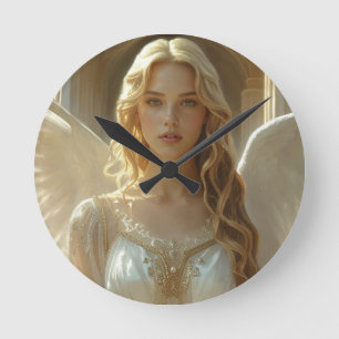 ANGEL - ANGELS ROUND CLOCK