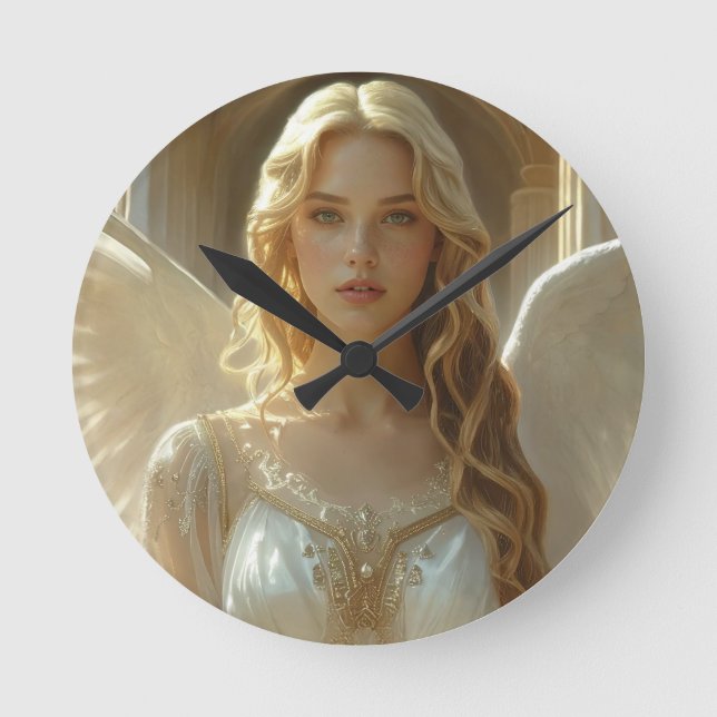 ANGEL - ANGELS ROUND CLOCK (Front)